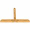 Ekena Millwork Portland Rough Sawn Timber Gable Bracket, Western Red Cedar, 84"W x 56"H x 6"D x 6"F, 16/12 Pitch GBW084X56X0606POR00RWR - alternate 2